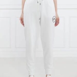 Michael Kors Sweatpants Regular Fit White XL New With‎ Tags